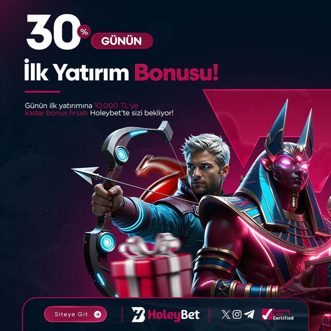 HoleyBet İlk Yatırım Bonusu